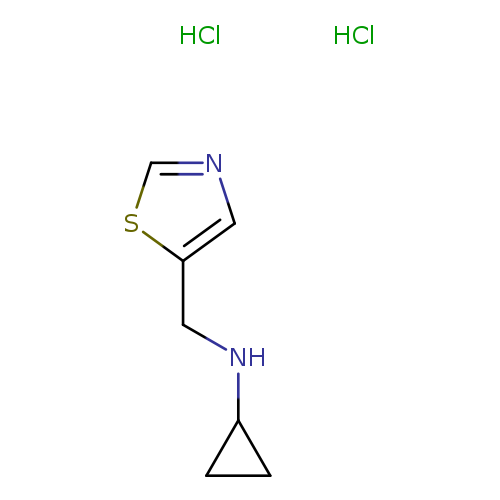 N-(1,3-Thiazol-5-ylmethyl)cyclopropanamine dihydrochloride