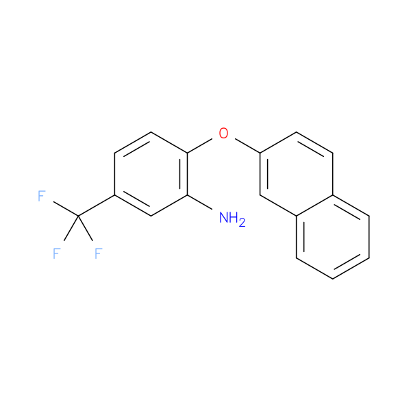 2-(Naphthalen-2-yloxy)-5-(trifluoromethyl)aniline