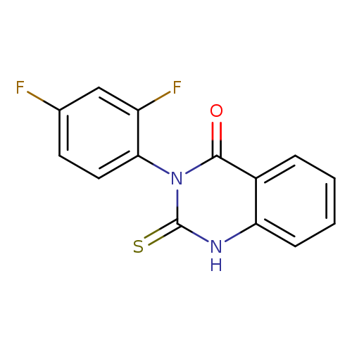 4(1H)-Quinazolinone, 3-(2,4-difluorophenyl)-2,3-dihydro-2-thioxo-