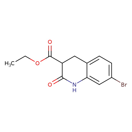 Ethyl 7-bromo-2-oxo-3,4-dihydro-1H-quinoline-3-carboxylate