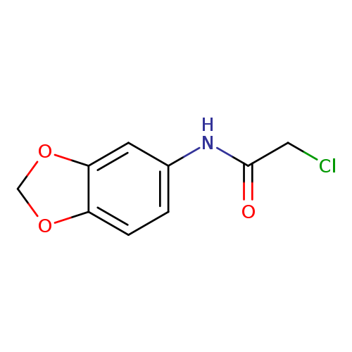 N-Benzo[1,3]dioxol-5-yl-2-chloro-acetamide