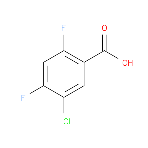 5-Chloro-2,4-difluorobenzoic acid