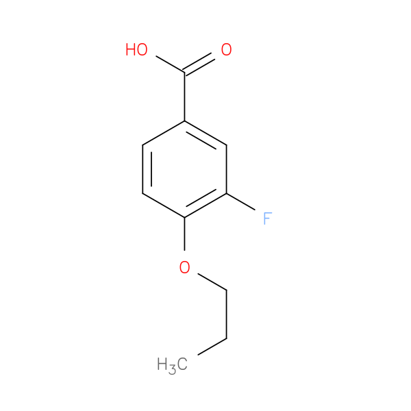 3-Fluoro-4-n-propoxybenzoic acid