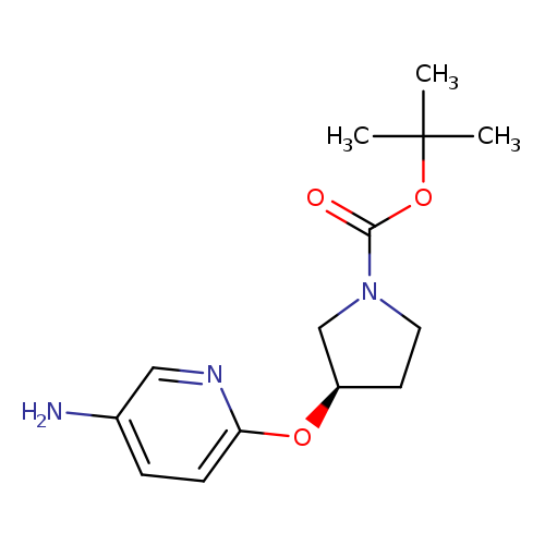 (R)-tert-Butyl 3-(5-aminopyridin-2-yloxy)pyrrolidine-1-carboxylate