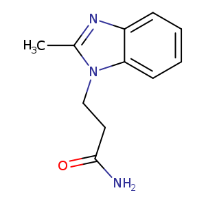 3-(2-Methyl-1h-benzimidazol-1-yl)propanamide