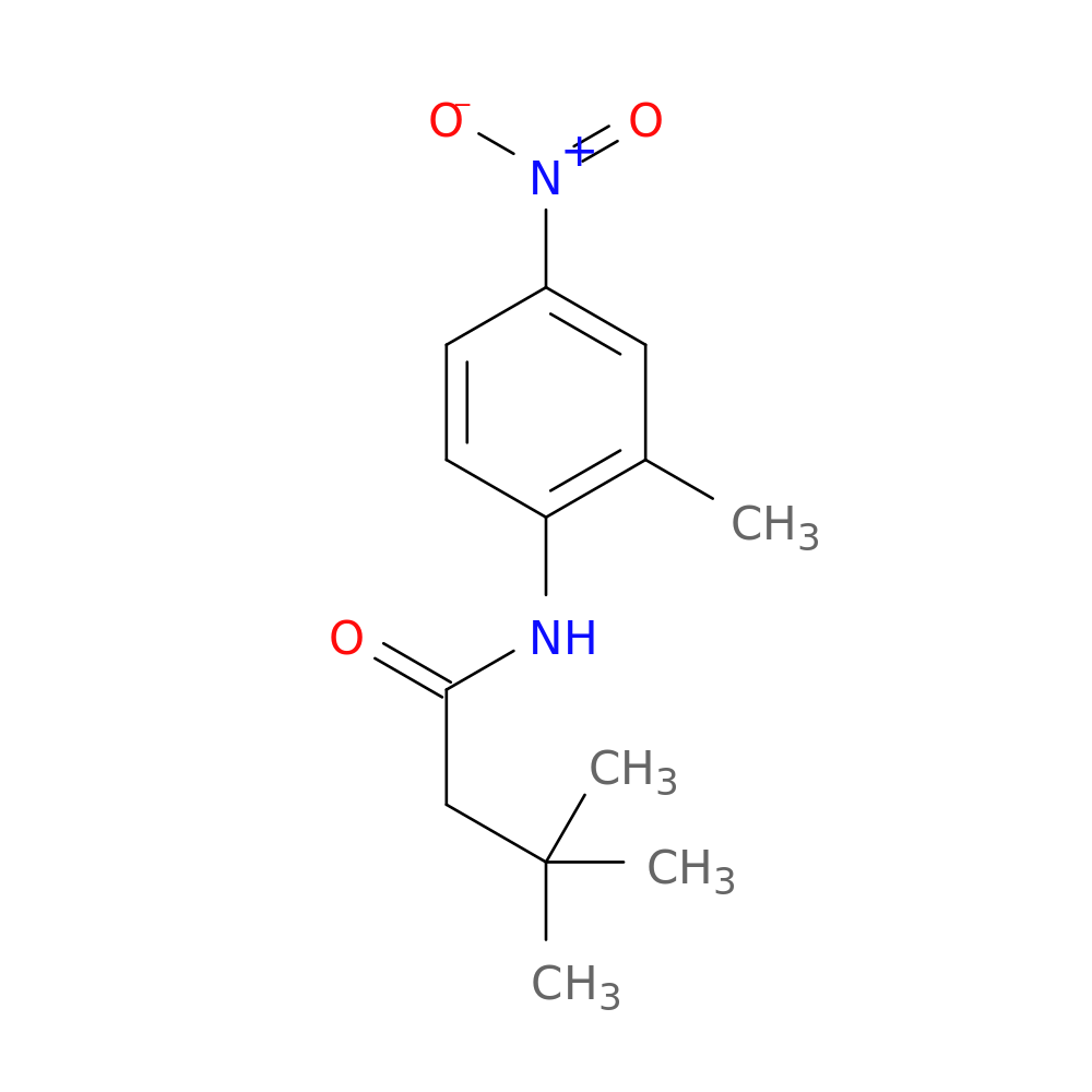 N-{4-nitro-2-methylphenyl}-3,3-dimethylbutanamide
