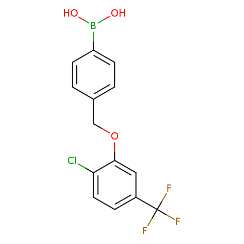 (4-((2-Chloro-5-(trifluoromethyl)phenoxy)methyl)phenyl)boronic acid