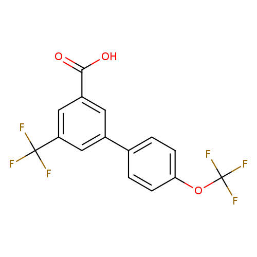 4'-(Trifluoromethoxy)-5-(trifluoromethyl)-[1,1'-biphenyl]-3-carboxylic acid