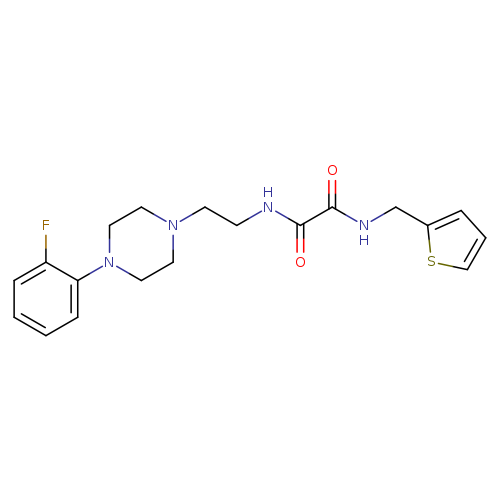 N'-{2-[4-(2-fluorophenyl)piperazin-1-yl]ethyl}-N-[(thiophen-2-yl)methyl]ethanediamide