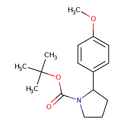 tert-Butyl 2-(4-methoxyphenyl)pyrrolidine-1-carboxylate