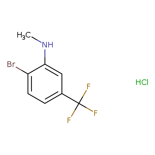 N-Methyl 2-bromo-5-(trifluoromethyl)aniline, HCl