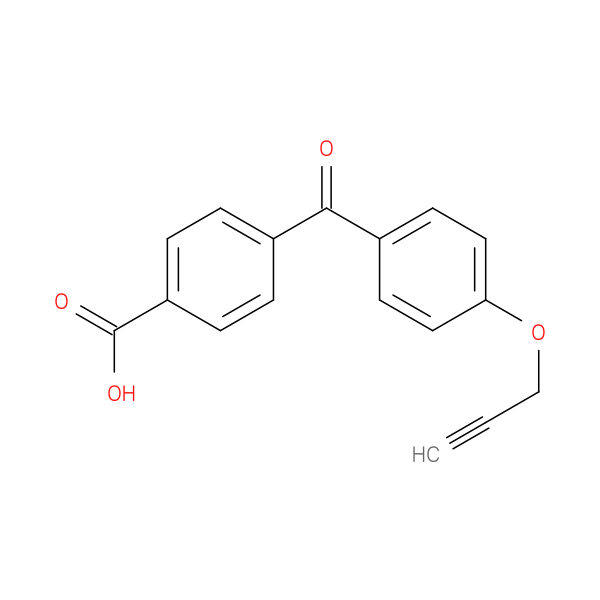 4-[4-(2-Propyn-1-yloxy)benzoyl]benzoic Acid