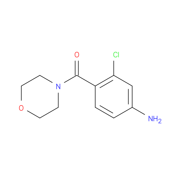 3-Chloro-4-[(morpholin-4-yl)carbonyl]aniline