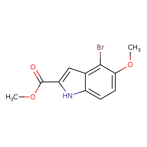 methyl 4-bromo-5-methoxy-1H-indole-2-carboxylate