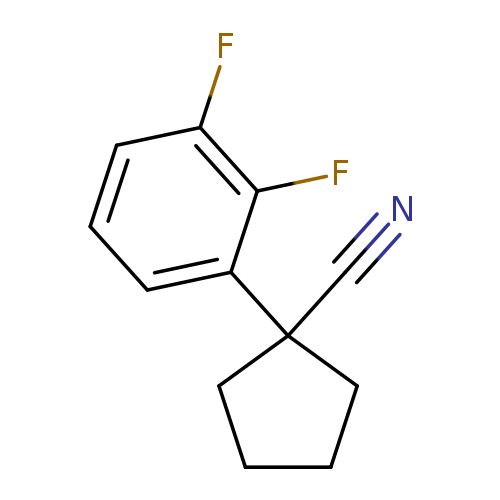 1-(2,3-difluorophenyl)cyclopentane-1-carbonitrile