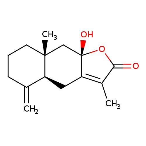 Naphtho[2,3-b]furan-2(4H)-one,4a,5,6,7,8,8a,9,9a-octahydro-9a-hydroxy-3,8a-dimethyl-5-methylene-,(4aS,8aR,9aS)-