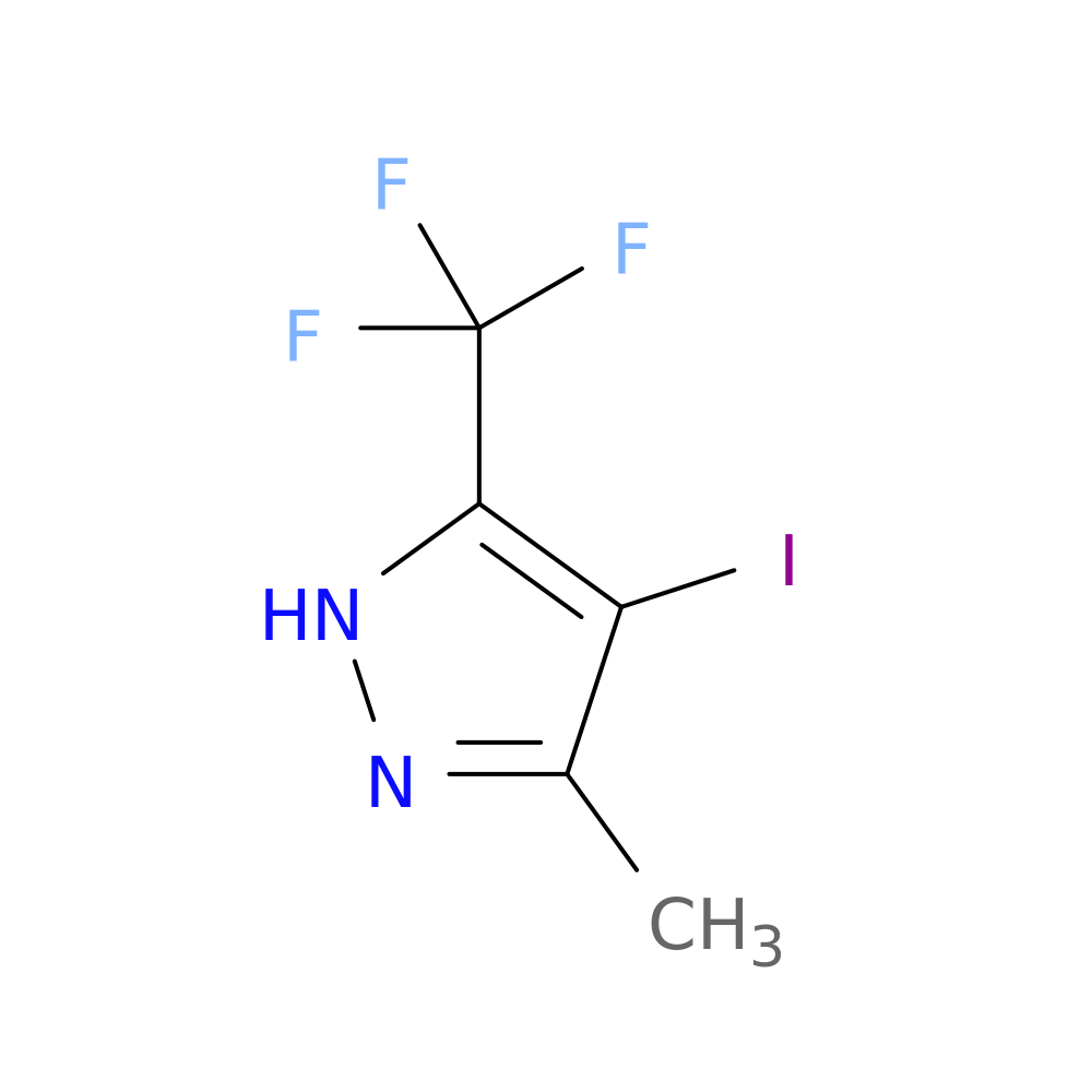 4-Iodo-5-methyl-3-(trifluoromethyl)-1H-pyrazole
