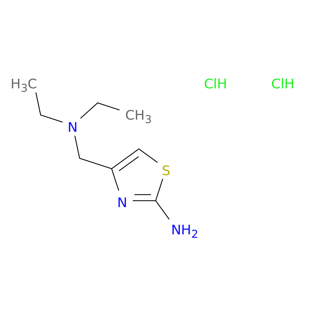 4-[(Diethylamino)methyl]-1,3-thiazol-2-amine dihydrochloride