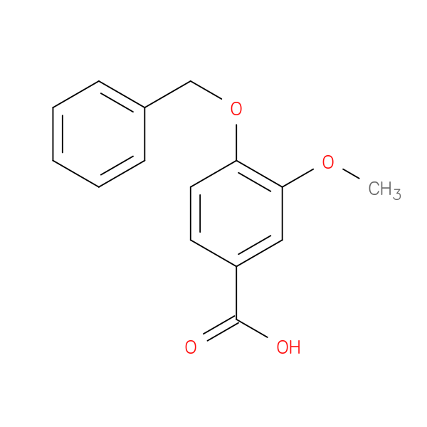 Benzoic acid, 3-methoxy-4-(phenylmethoxy)-
