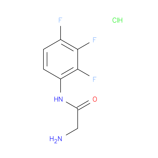 N~1~-(2,3,4-trifluorophenyl)glycinamide hydrochloride
