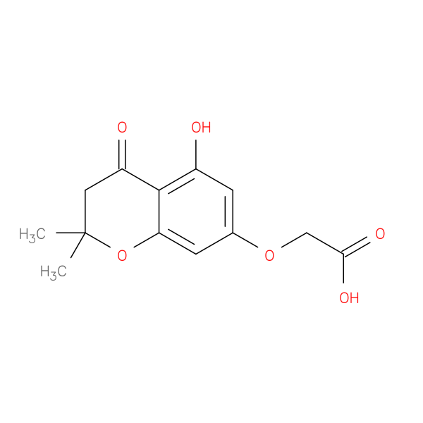 [(5-Hydroxy-2,2-dimethyl-4-oxo-3,4-dihydro-2h-chromen-7-yl)oxy]acetic acid