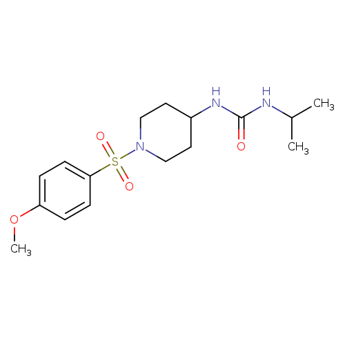 1-[1-(4-methoxybenzenesulfonyl)piperidin-4-yl]-3-(propan-2-yl)urea