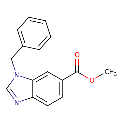 1H-Benzimidazole-6-carboxylic acid, 1-(phenylmethyl)-, methyl ester