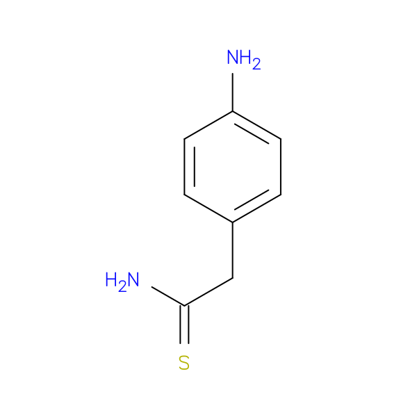2-(4-aminophenyl)ethanethioamide