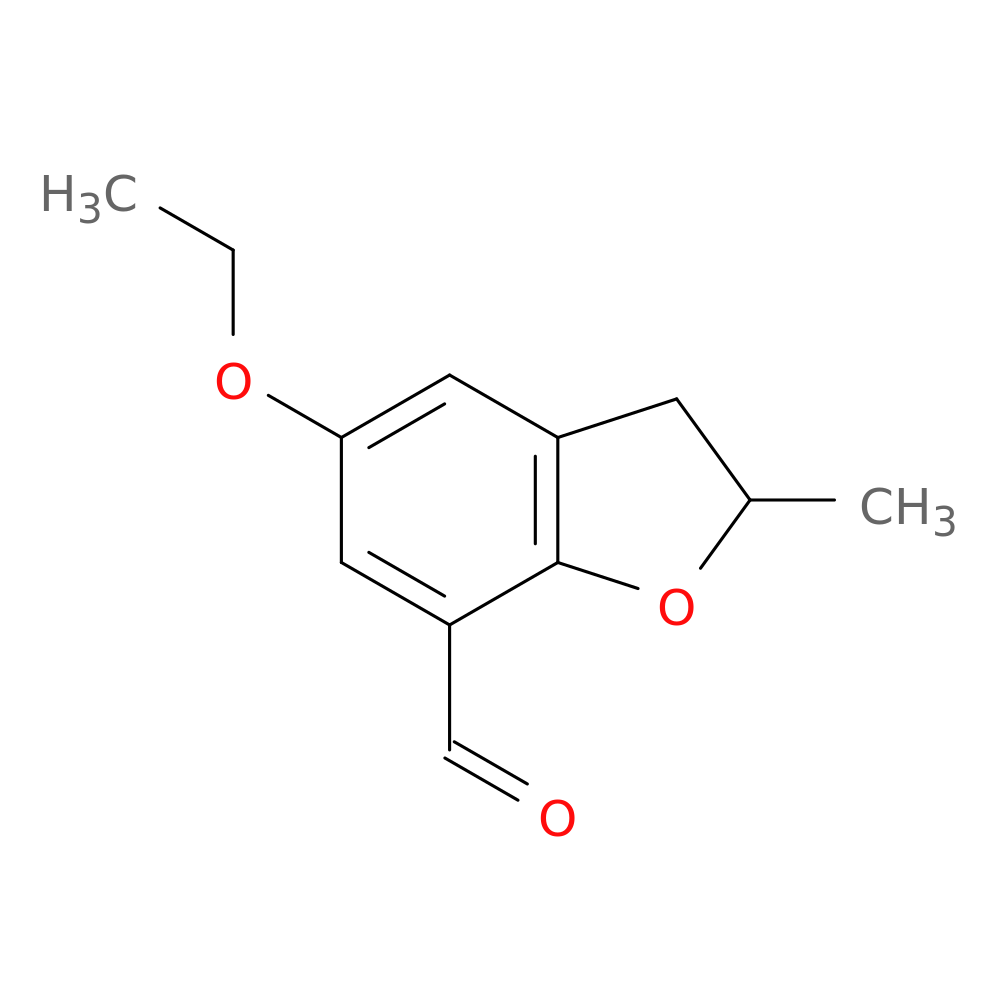 5-Ethoxy-2-methyl-2,3-dihydro-1-benzofuran-7-carbaldehyde