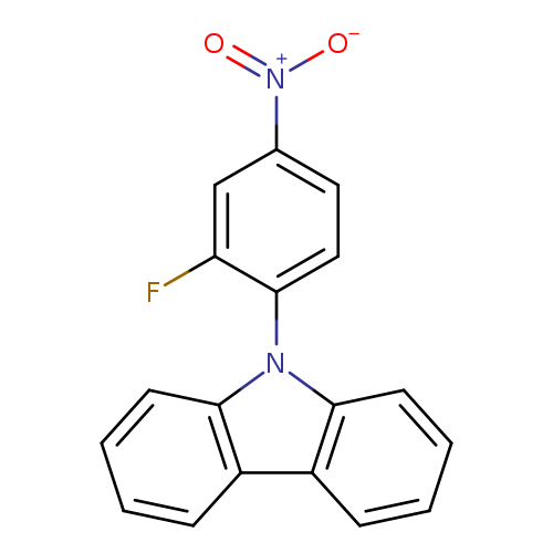 9-(2-Fluoro-4-nitrophenyl)carbazole