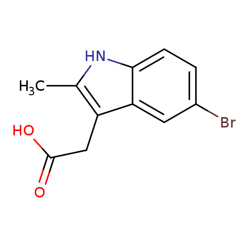 2-(5-Bromo-2-methyl-1H-indol-3-yl)acetic acid