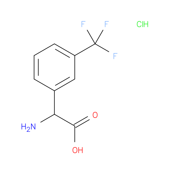 2-Amino-2-(3-(trifluoromethyl)phenyl)acetic acid hydrochloride