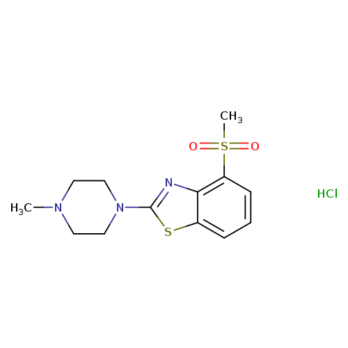 4-methanesulfonyl-2-(4-methylpiperazin-1-yl)-1,3-benzothiazole hydrochloride