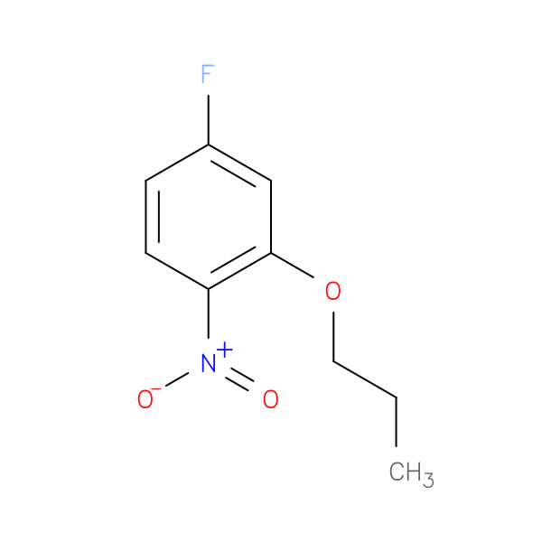 4-Fluoro-1-nitro-2-propoxybenzene