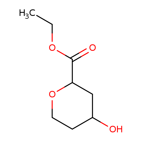 ethyl 4-​hydroxyoxane-​2-​carboxylate