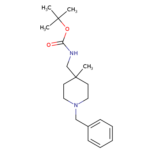 tert-Butyl ((1-benzyl-4-methylpiperidin-4-yl)methyl)carbamate