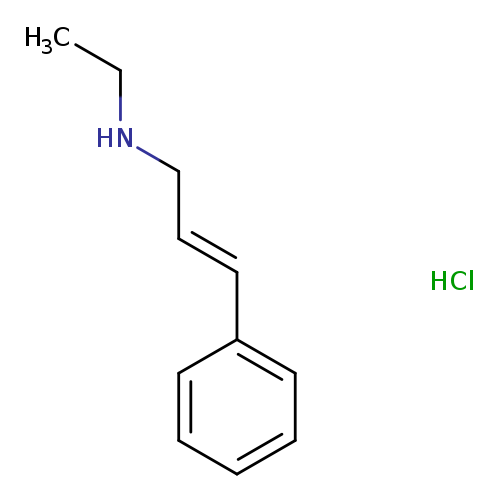 (2E)-N-ethyl-3-phenyl-2-propen-1-amine hydrochloride