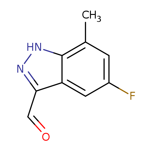 5-Fluoro-7-methyl-1h-indazole-3-carbaldehyde