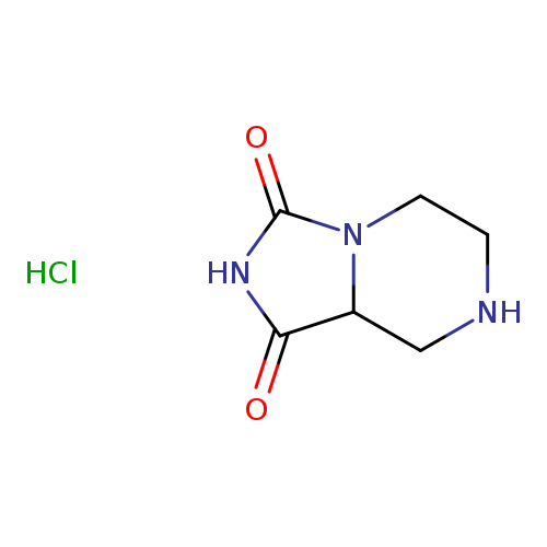 Octahydroimidazolidino[1,5-a]piperazine-1,3-dione hydrochloride