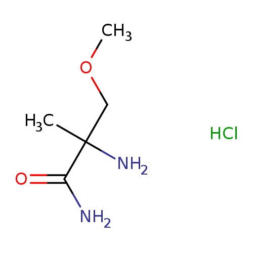 2-amino-3-methoxy-2-methylpropanamide hydrochloride