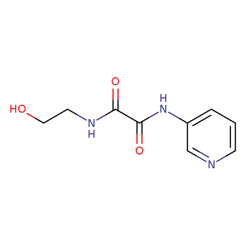 N-(2-hydroxyethyl)-N'-(pyridin-3-yl)ethanediamide