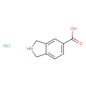1H-Isoindole-5-carboxylic acid, 2,3-dihydro-, hydrochloride (1:1)