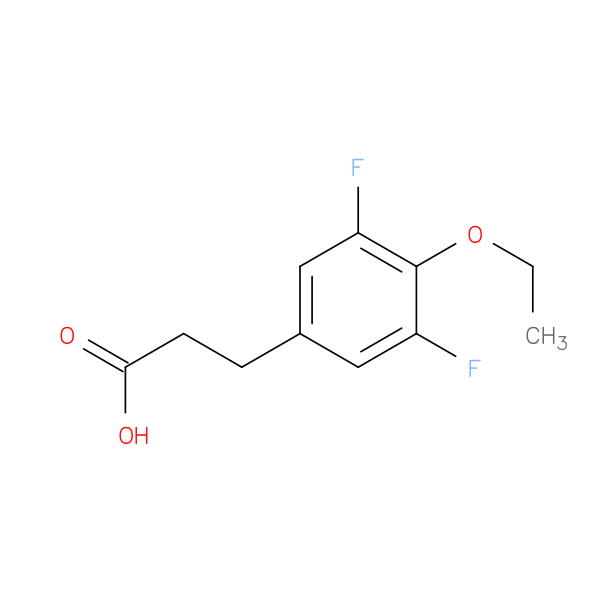 3-(4-Ethoxy-3,5-difluorophenyl)propanoic acid
