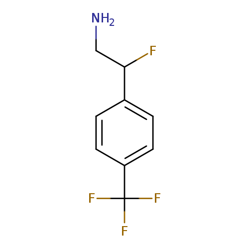2-fluoro-2-[4-(trifluoromethyl)phenyl]ethan-1-amine