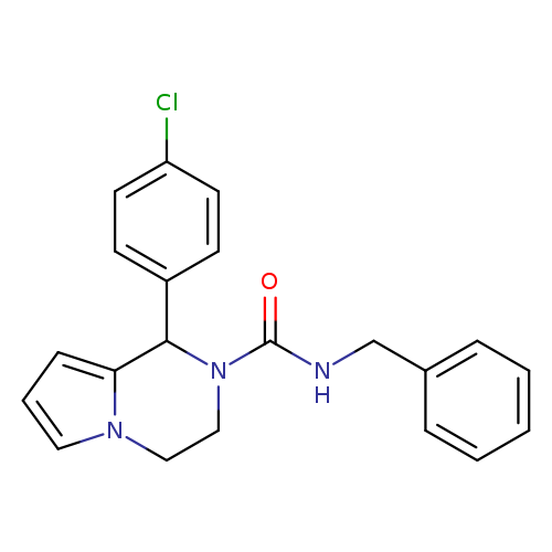 N-benzyl-1-(4-chlorophenyl)-1H,2H,3H,4H-pyrrolo[1,2-a]pyrazine-2-carboxamide