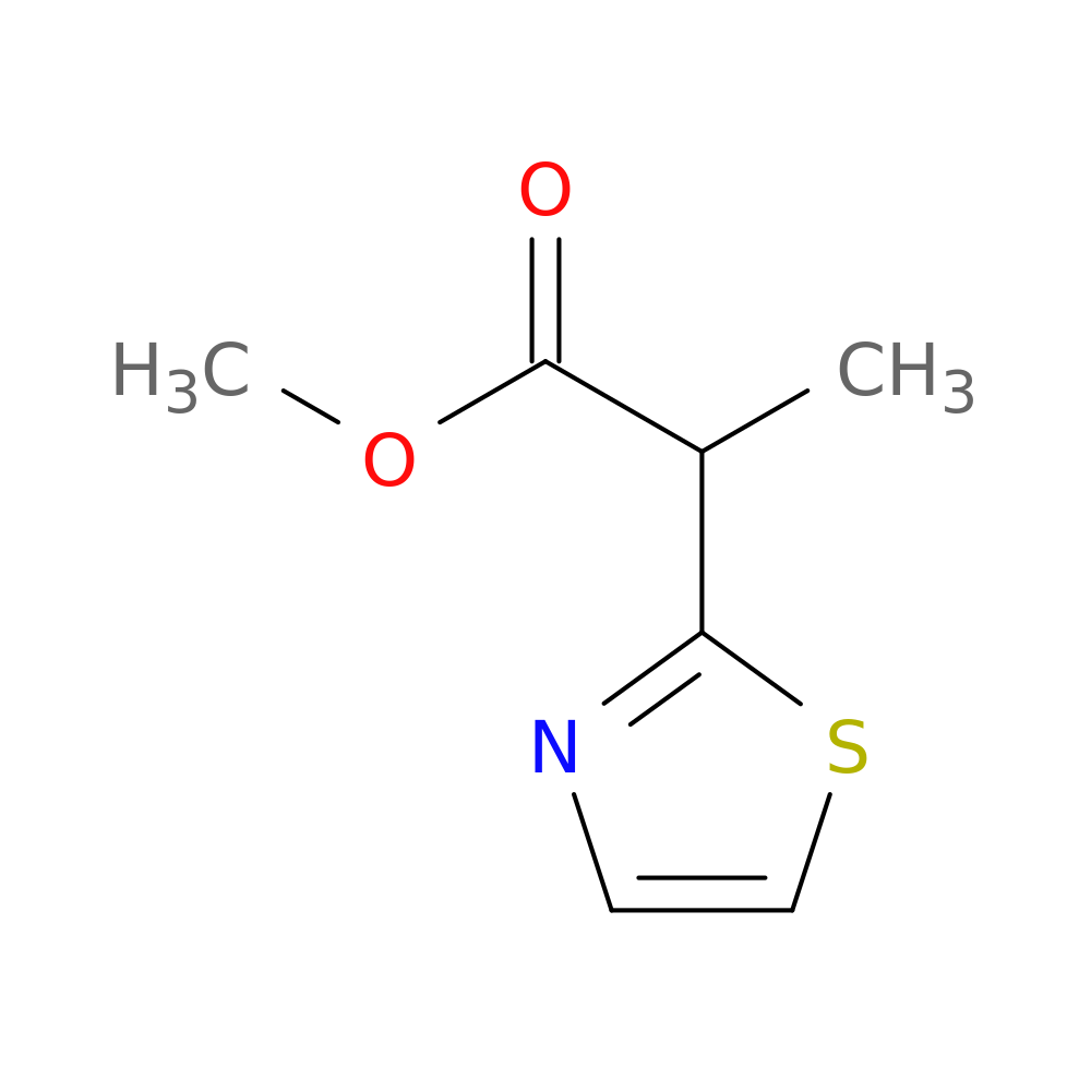 methyl 2-(1,3-thiazol-2-yl)propanoate
