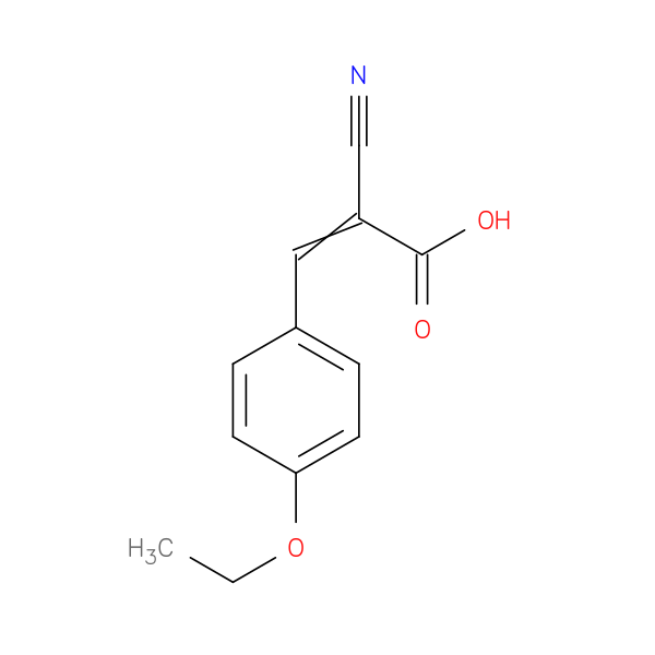 2-Cyano-3-(4-ethoxyphenyl)acrylic acid