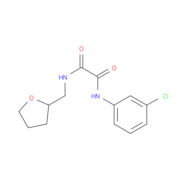 N~1~-(3-chlorophenyl)-N~2~-(tetrahydro-2-furanylmethyl)ethanediamide