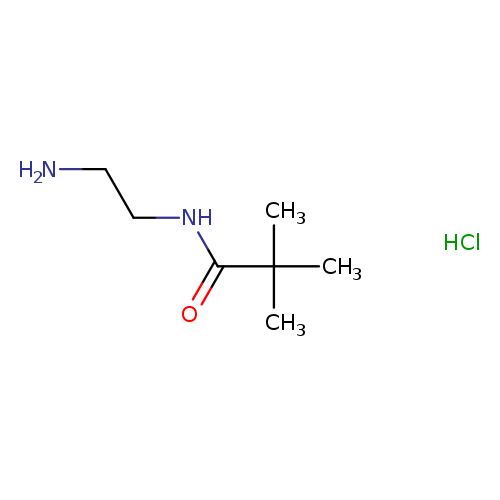 N-(2-aminoethyl)-2,2-dimethylpropanamide hydrochloride