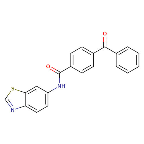 4-benzoyl-N-(1,3-benzothiazol-6-yl)benzamide